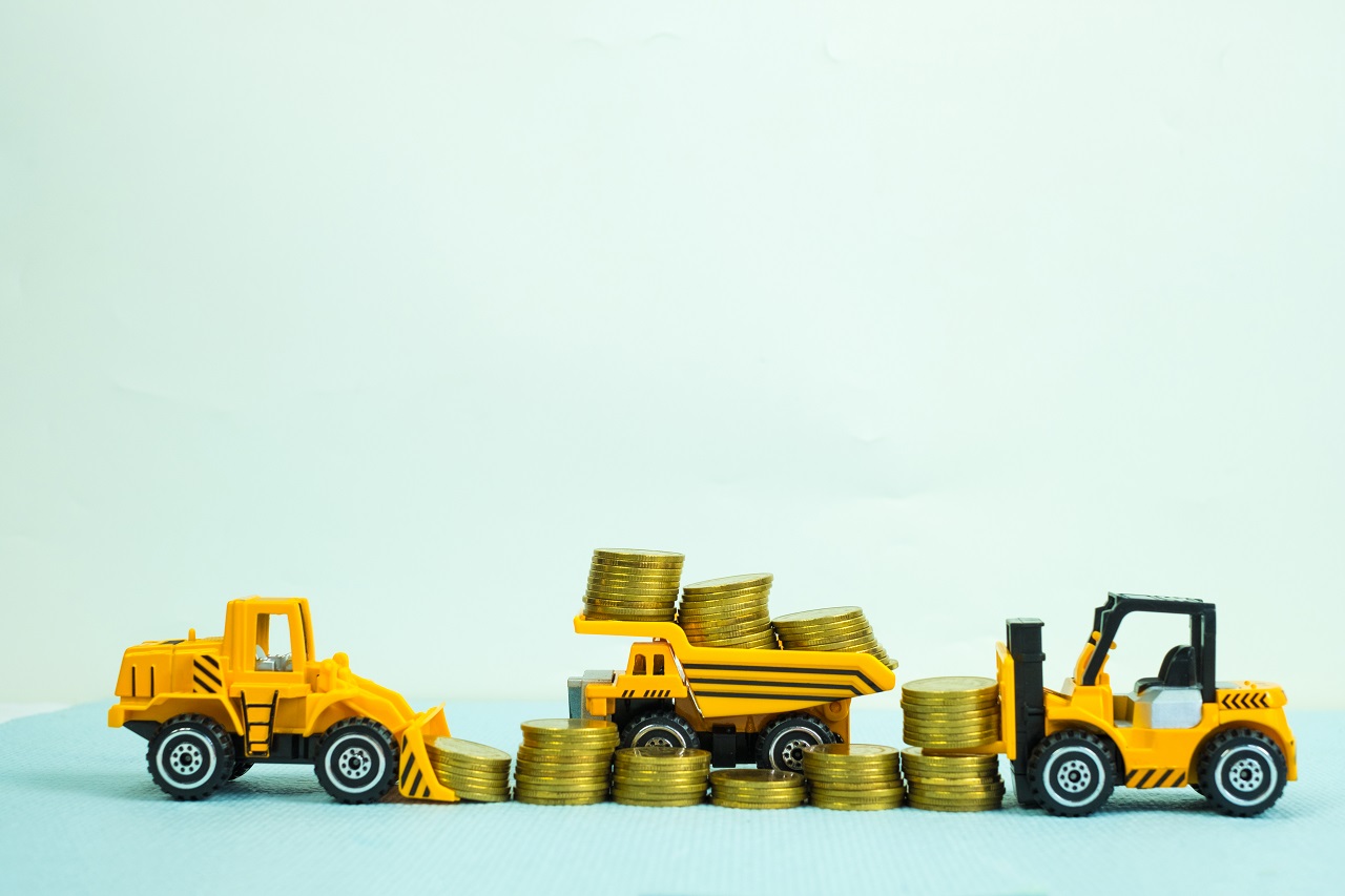 Miniature construction machinery