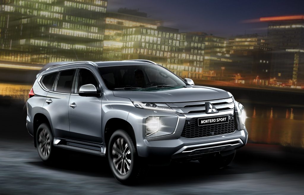 Mitsubishi Montero Sport. This is to illustrate the article's discussion of cars with the best resale value.